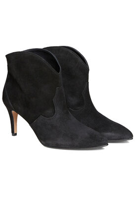 Stiefelette Selene aus Veloursleder