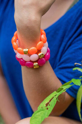 Armband Bombom Magenta
