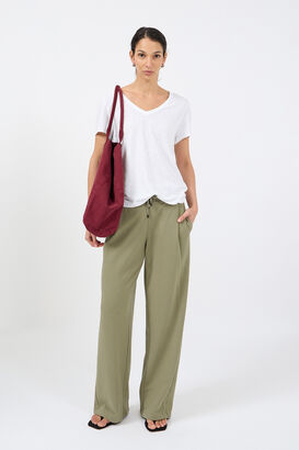 Sweathose mit Wide Leg 