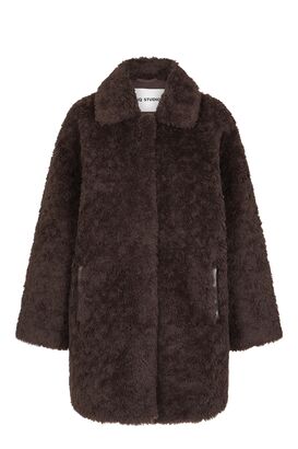 Faux Fur Long Jacket