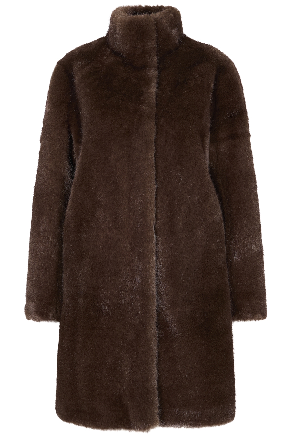 Fake Fur Mantel