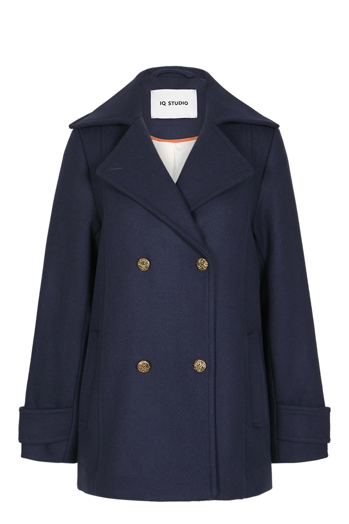 Long Cabanjacke mit Wolle