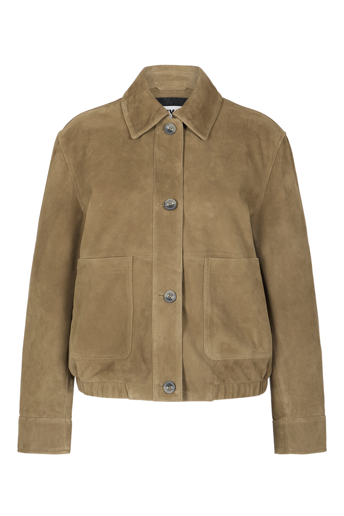 Velours Lederjacke