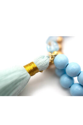 Armband Mala Twin, Blue Horizon  