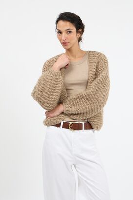 Handstrick-Cardigan Collette