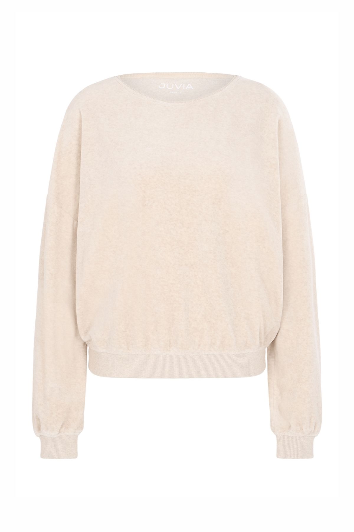 Sweatshirt aus Samt