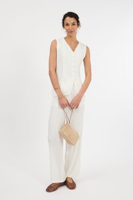 Plissierte Hose