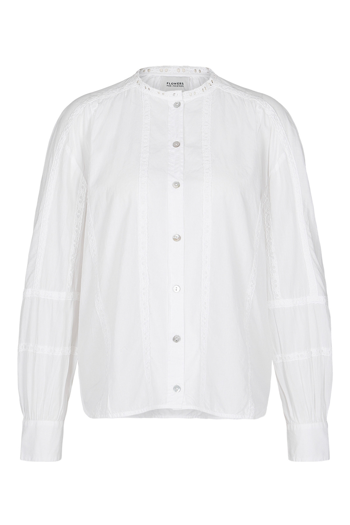 Bluse aus Baumwoll Voile 