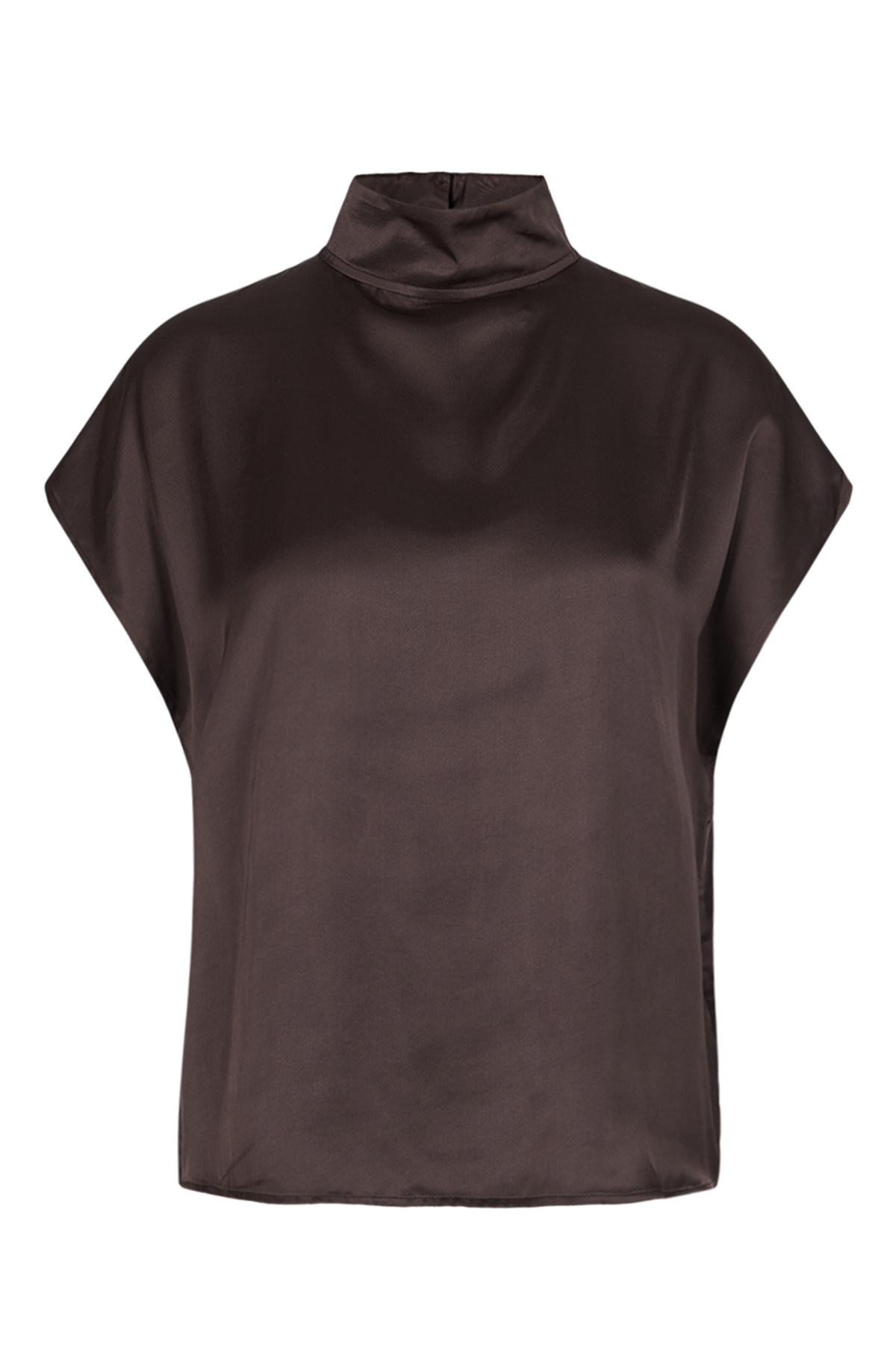 Bluse mit Stehkragen