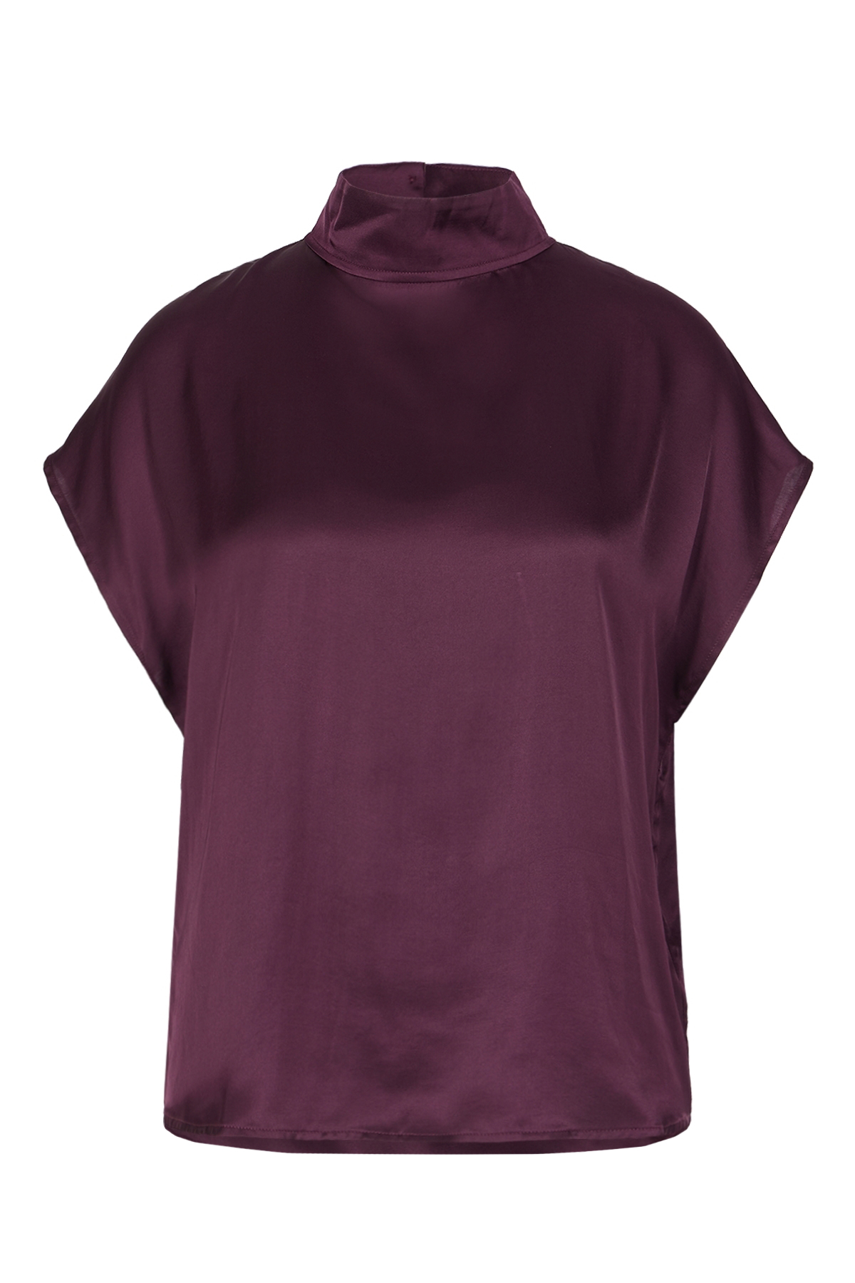 Bluse mit Stehkragen