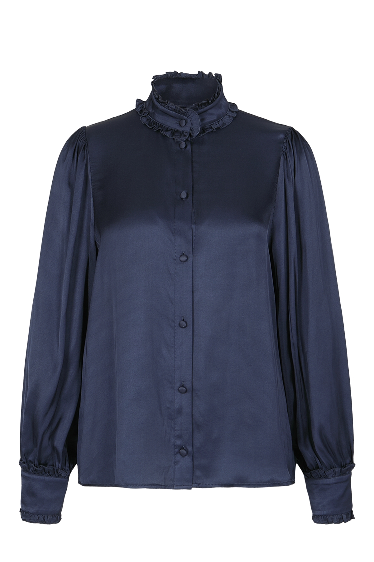 Bluse mit R&uuml;schendetail
