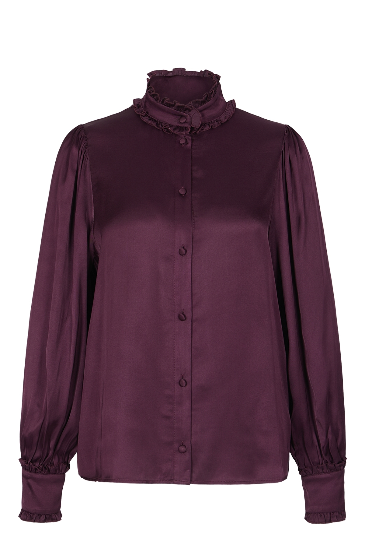 Bluse mit R&uuml;schendetail