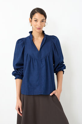 Denim Bluse 