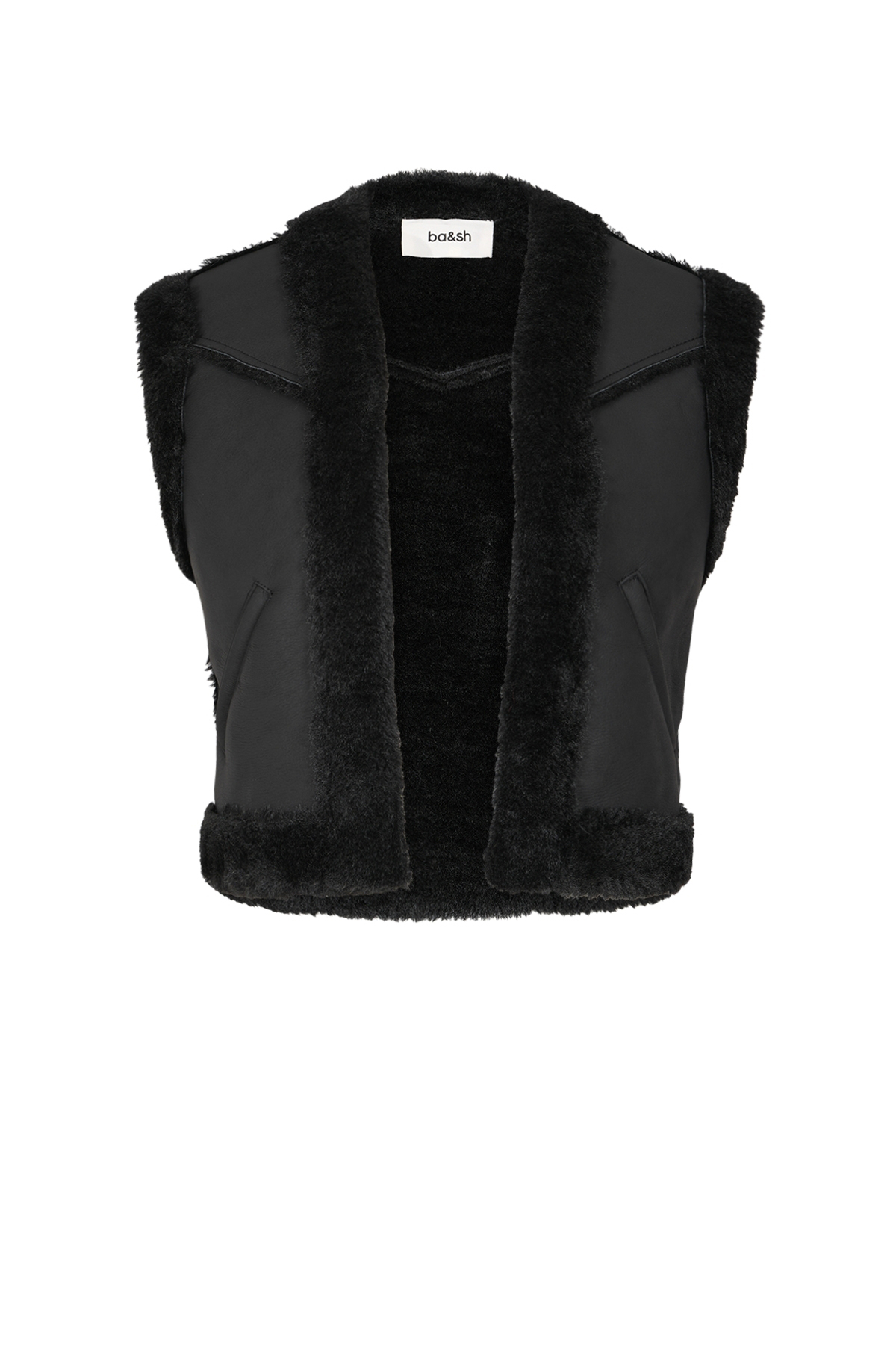 Weste Pilar mit Faux Fur