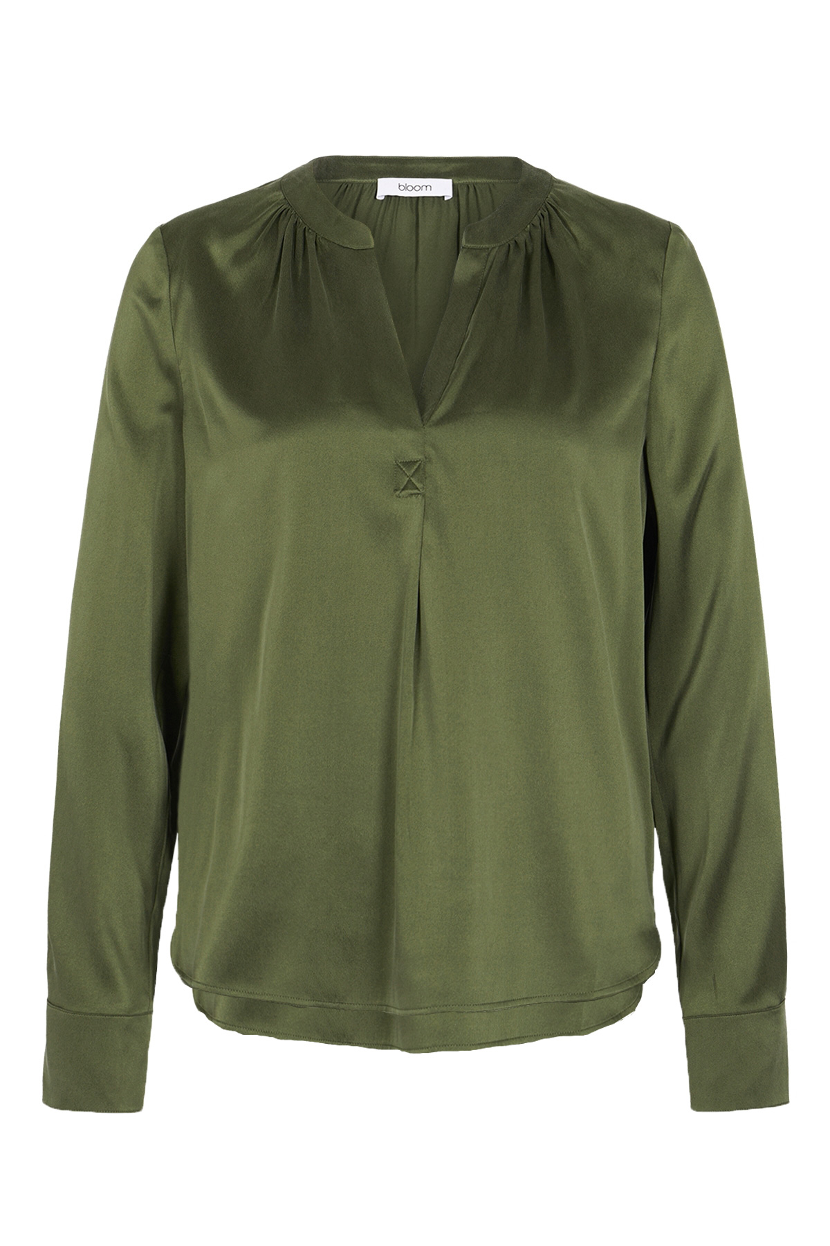 Bluse aus Seidenstretch
