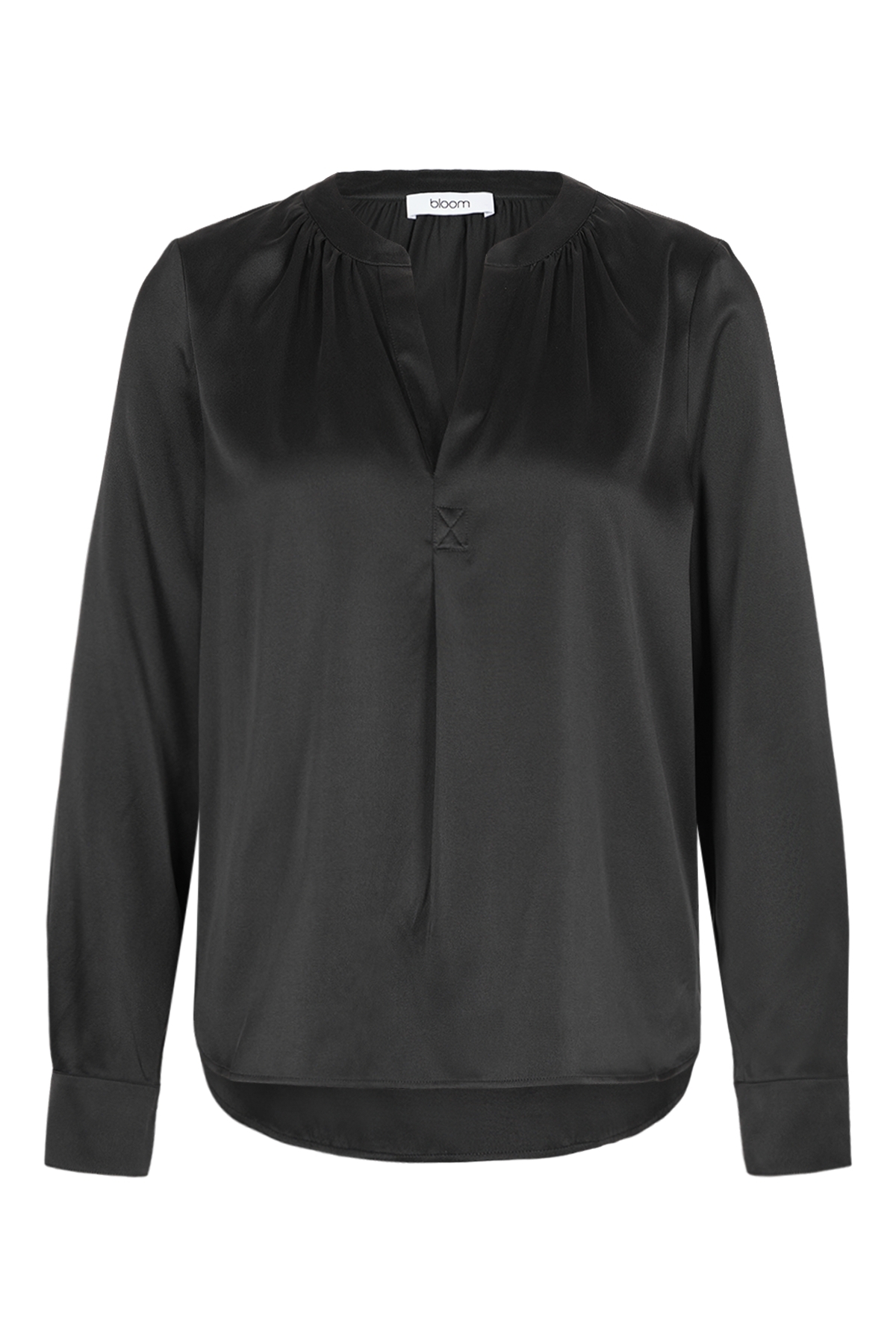 Bluse aus Seidenstretch