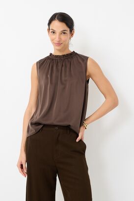 Bluse aus Seidenstretch