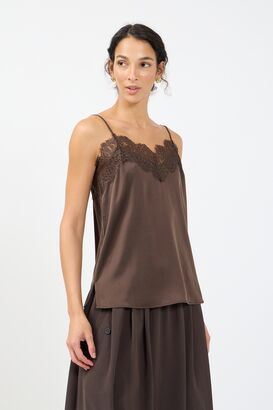 Top aus Seidenstretch