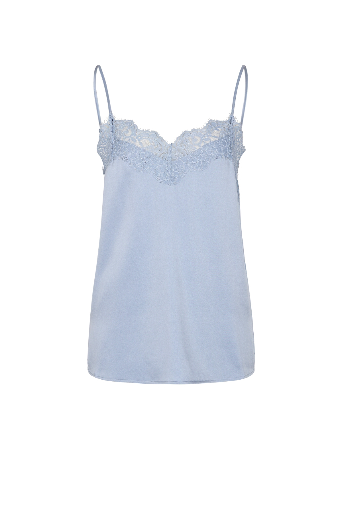 Top aus Seidenstretch