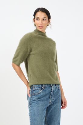 Pullover aus Mink Wash Wolle 