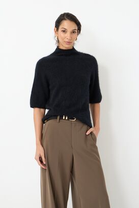Pullover aus Mink Wash Wolle 