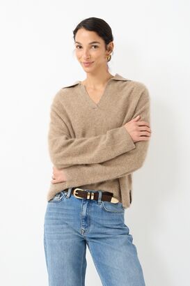 Pullover aus Mink Wash Wolle 