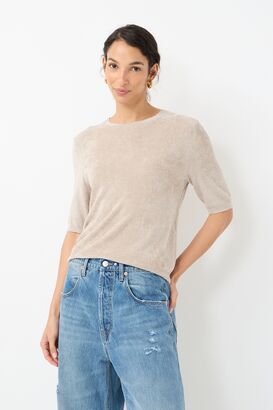 Chenille Knit Pullover