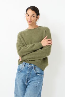Pullover aus Mink Wash Wolle 