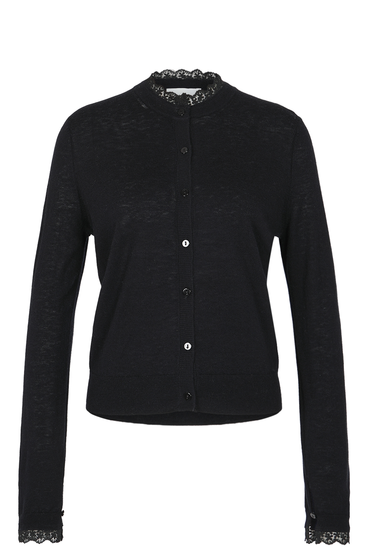 Cardigan mit Spitze