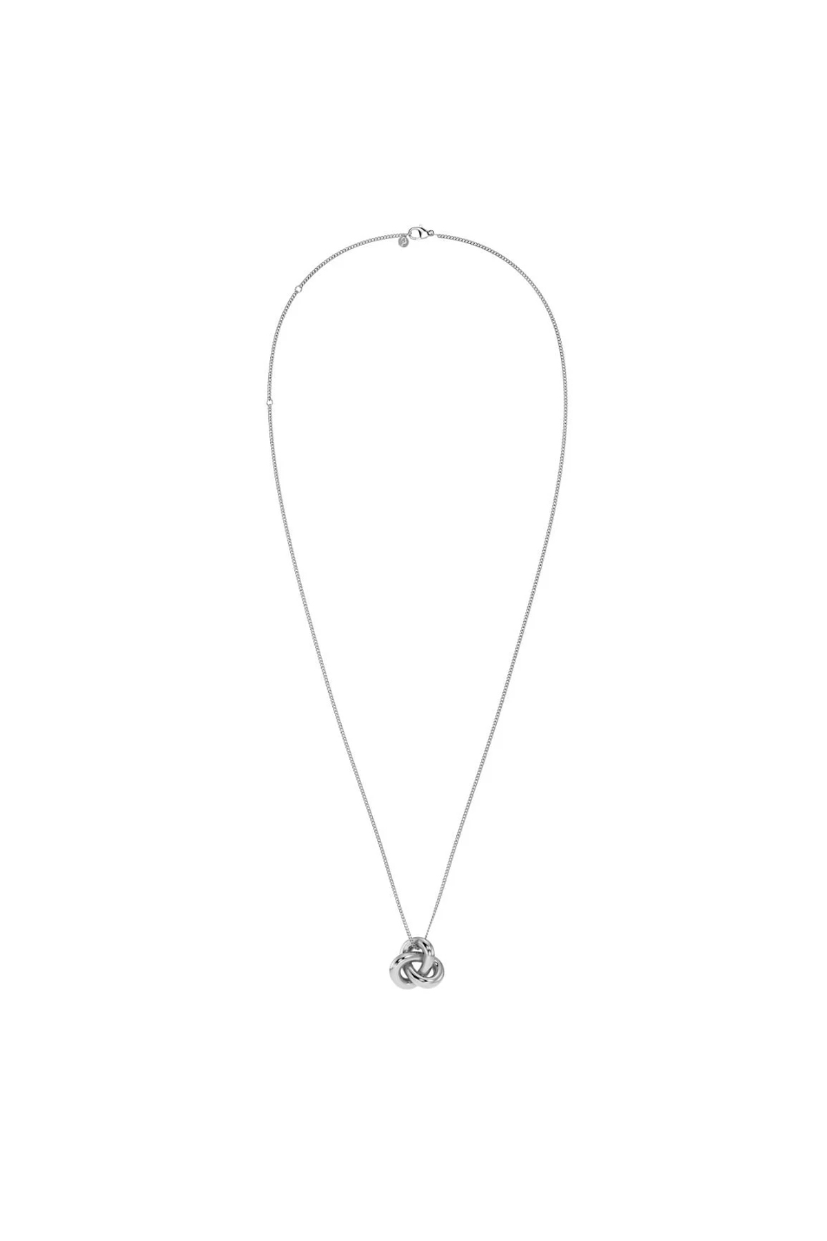 Kette Infinity Knot L Silber 