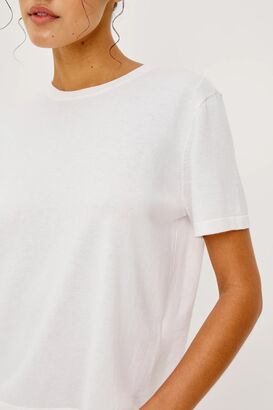 T-Shirt mit Cashmere 