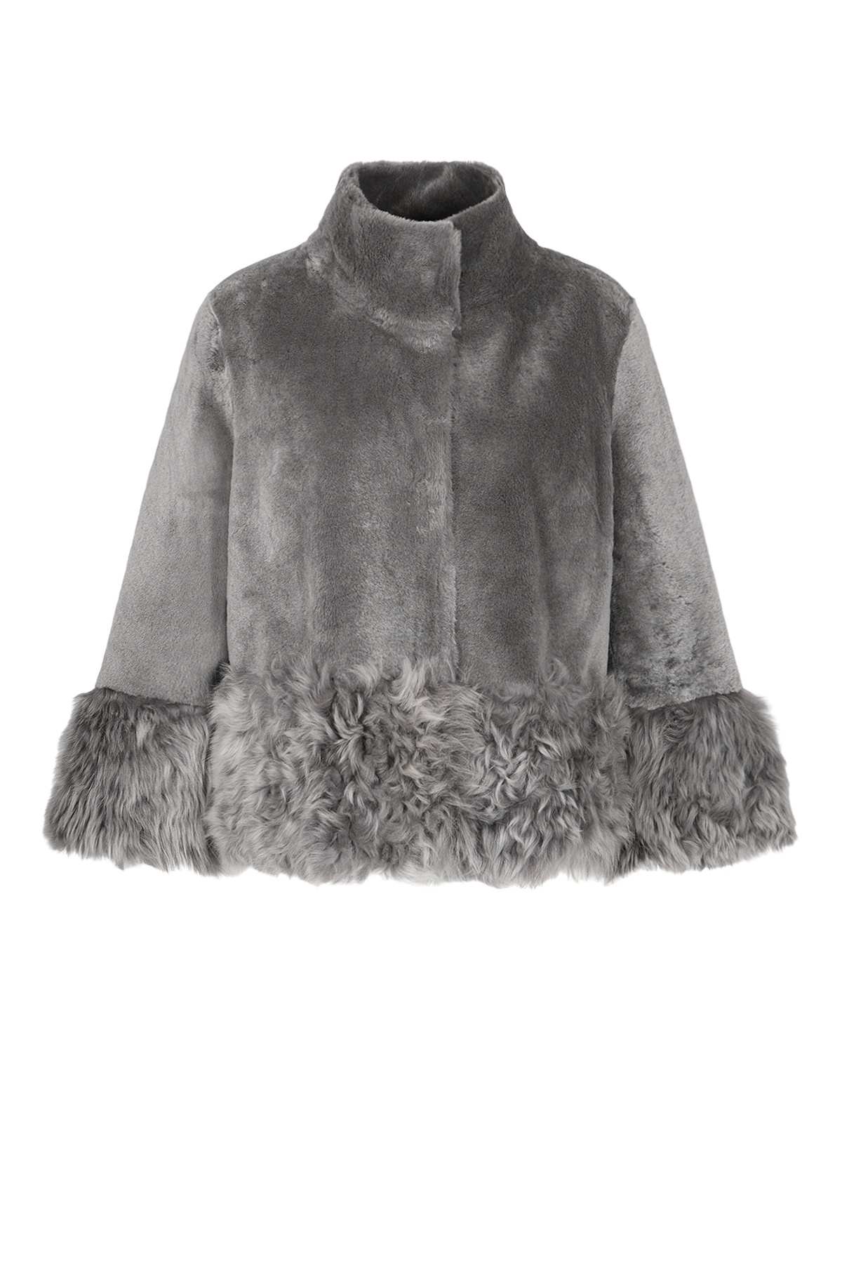 Wendbare Shearling Jacke Anna