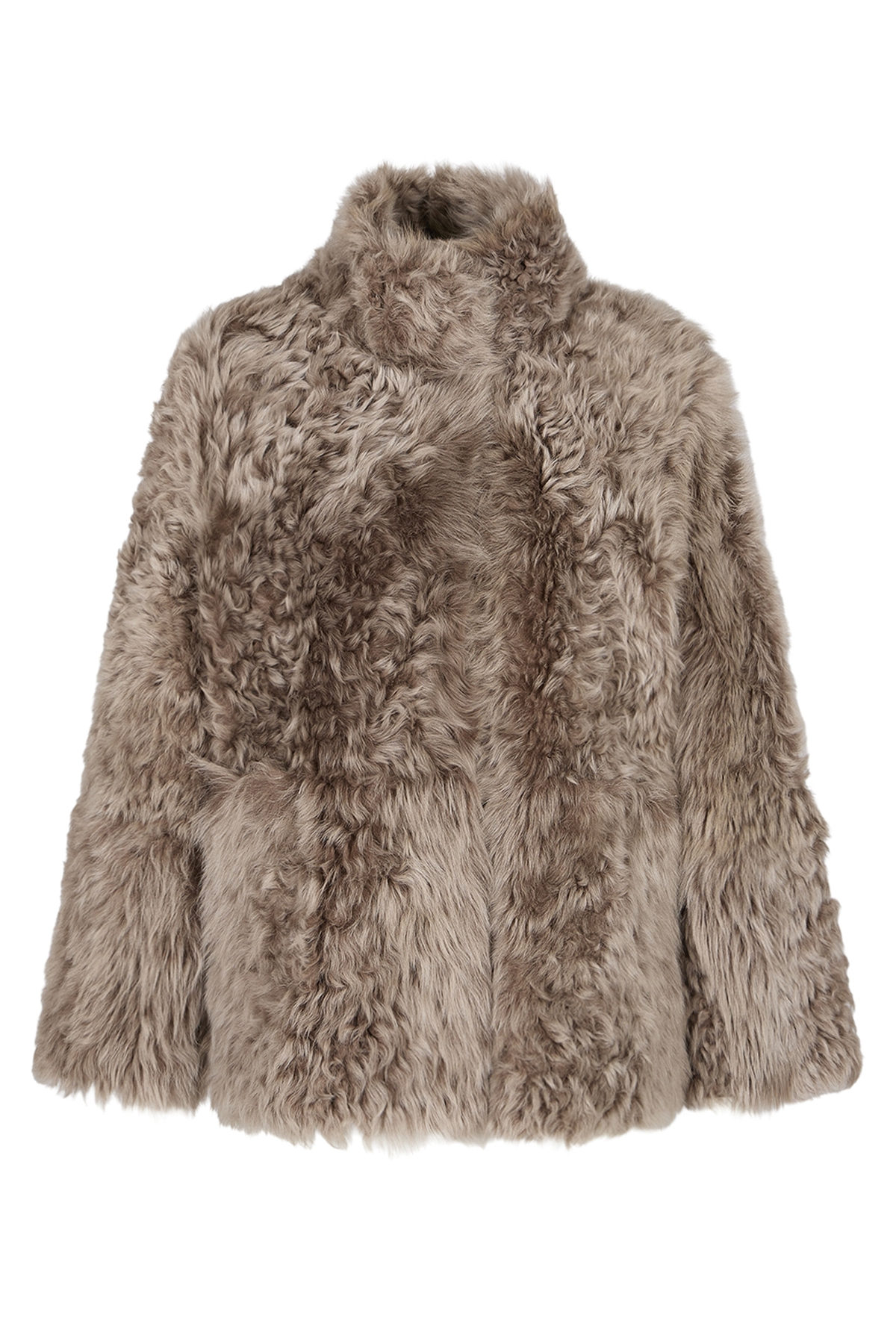 Wendbare Shearling Jacke Nata