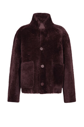 Wendbare Shearling Jacke Alinda