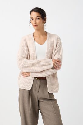 Cardigan aus Baby Alpaka