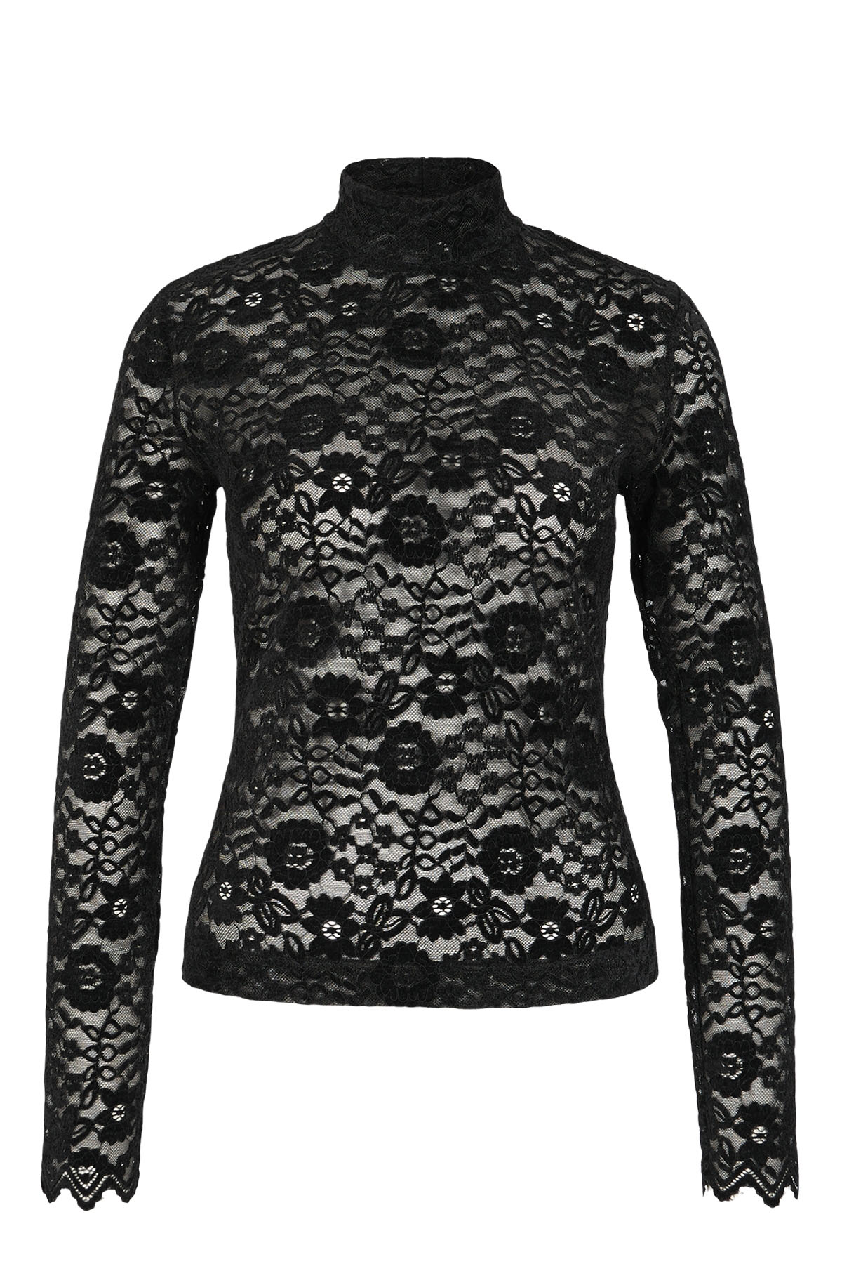 Longsleeve aus Spitze