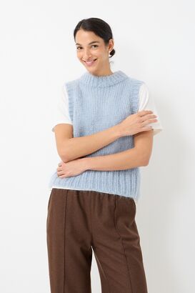 Pullunder mit Mohair