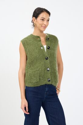 Weste mit Mohair 