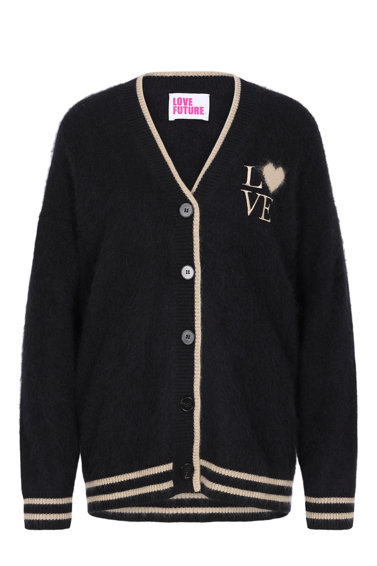 Cardigan Ada aus Mink Wash Wolle