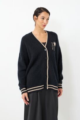 Cardigan Ada aus Mink Wash Wolle