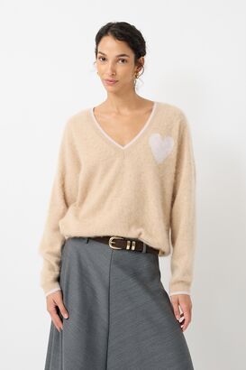 Pullover Angie aus Mink Wash Wolle