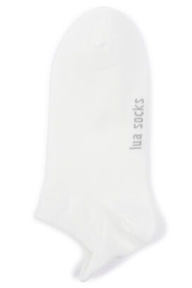 Sneakersocken mit Herz Applikation
