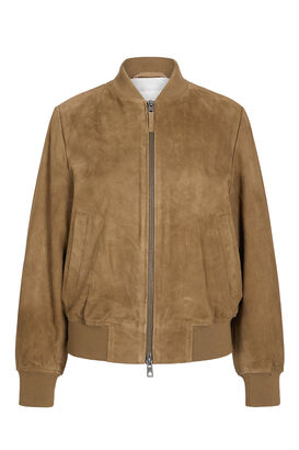 Velourslederjacke