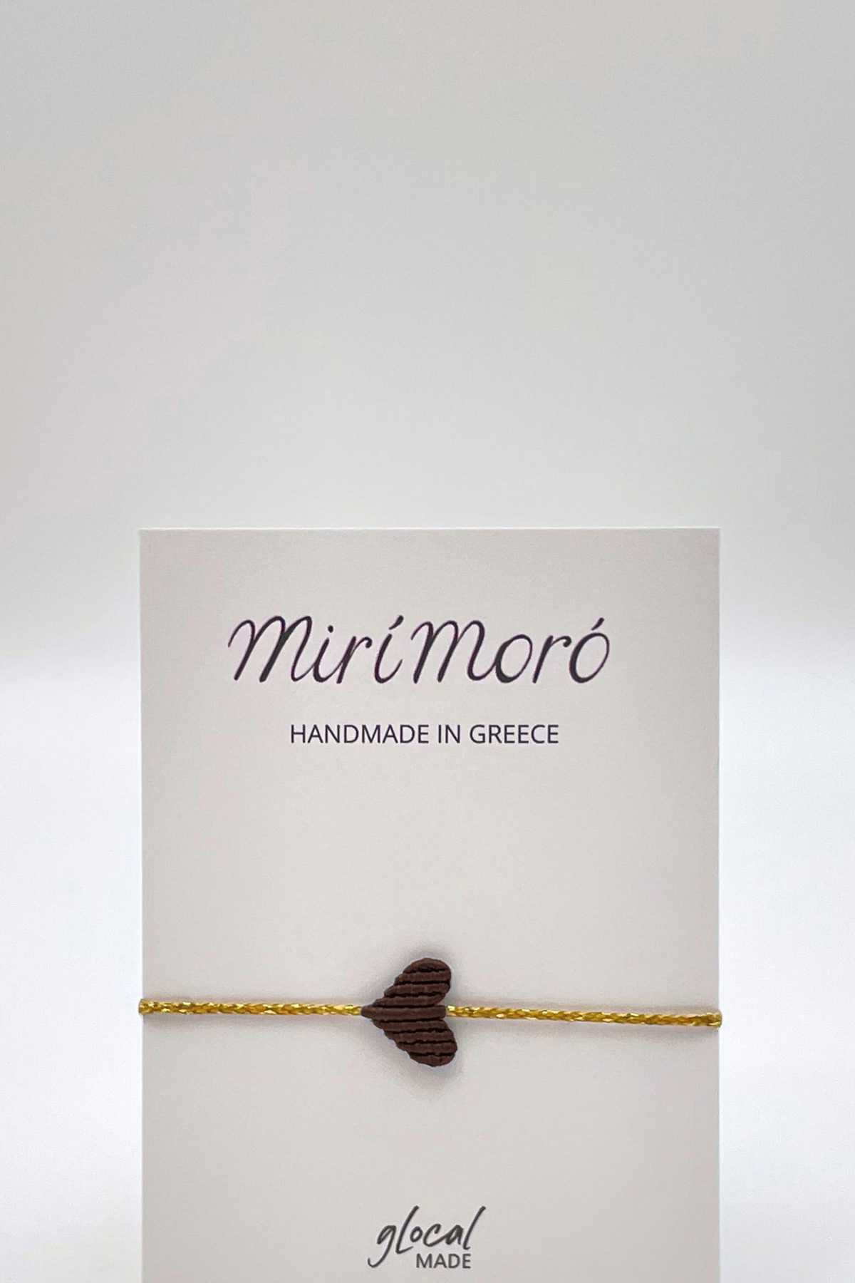 Armband Heart, Chocolate