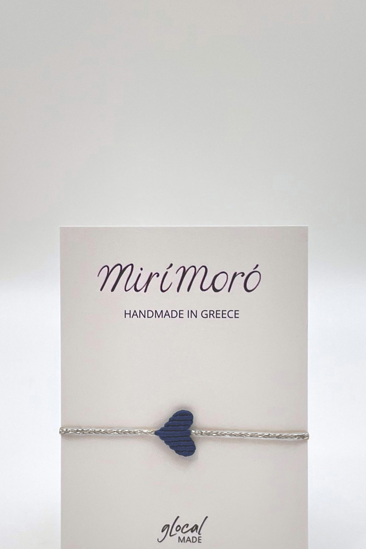 Armband Heart, Navy 
