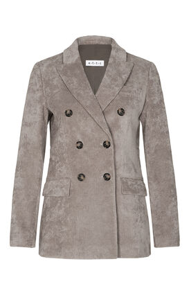 Doppelreihiger Blazer aus Cord
