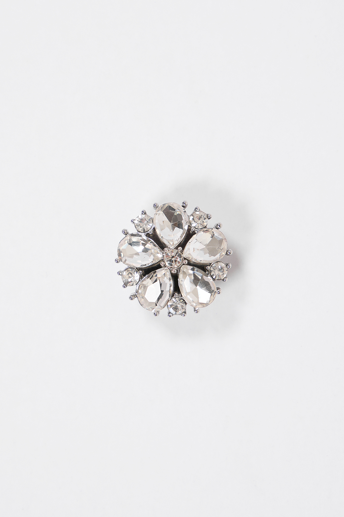 Knopf Cover, Strass